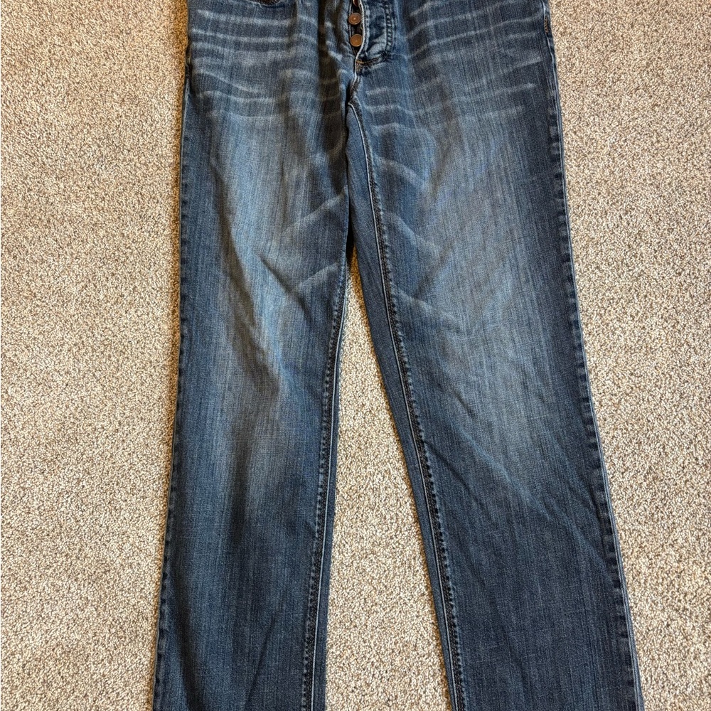 Eddie Bauer Denim Button-Fly Jeans